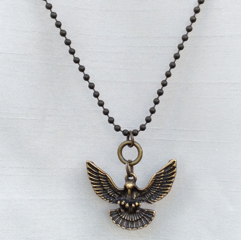 Women's Necklace | Bronze EAGLE Necklace | Lengh 21 Inches